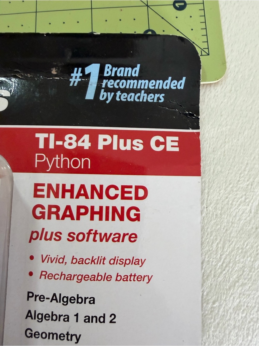 Texas Instruments TI-84 Plus CE Python Packaging and Math Kit Bundle - Picture 2 of 7